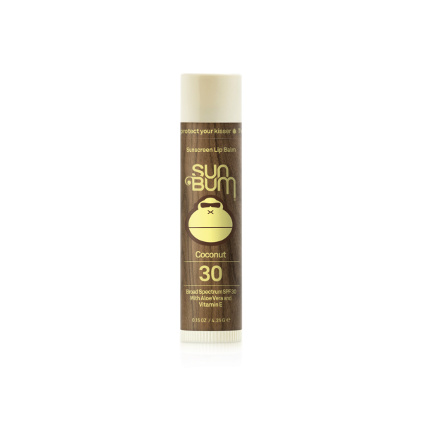 Sun Bum | Lip Balm Coconut SPF 30 -  ტუჩის დამცავი საცხი SPF30 - ქოქოსის არომატით