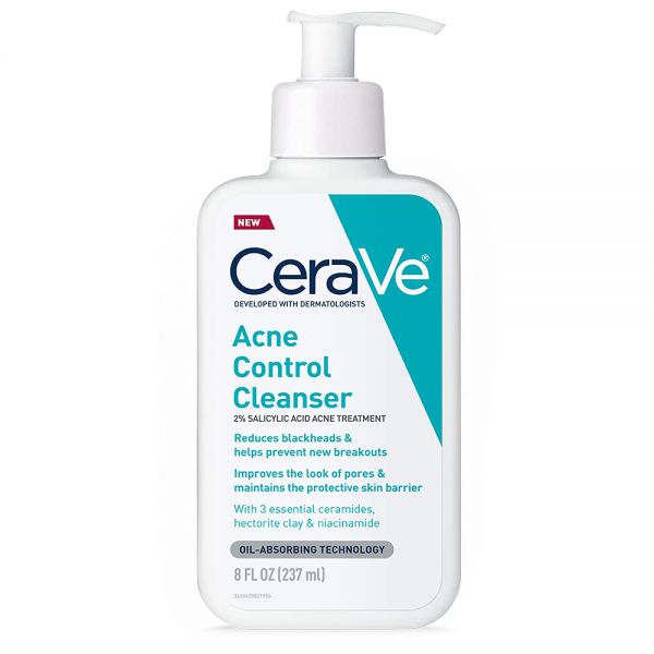 Cerave | Acne Control Cleanser - აკნეს საწინააღმდეგო დასაბანი გელ-ქაფი