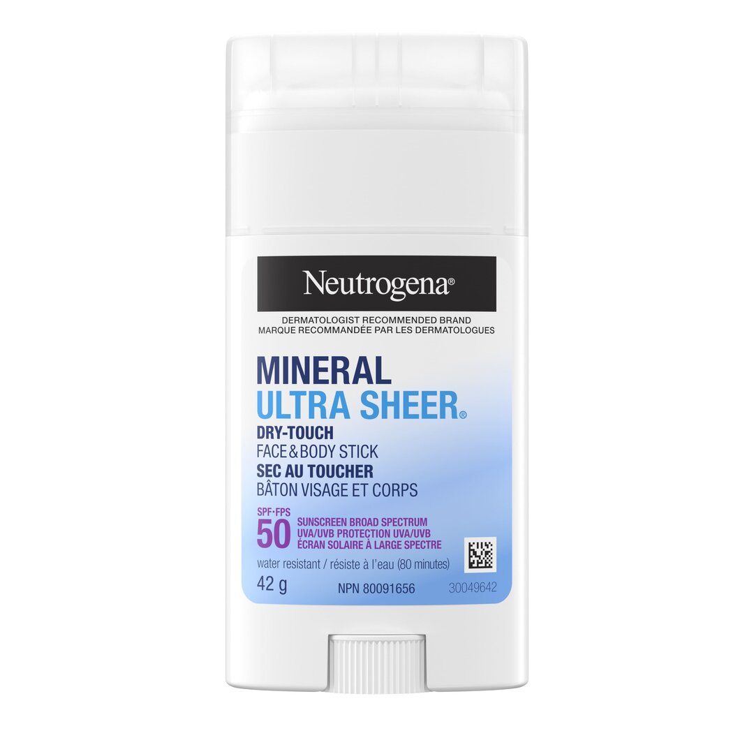  Neutrogena | Mineral Ultra Sheer Dry-Touch Face & Body Stick SPF 50