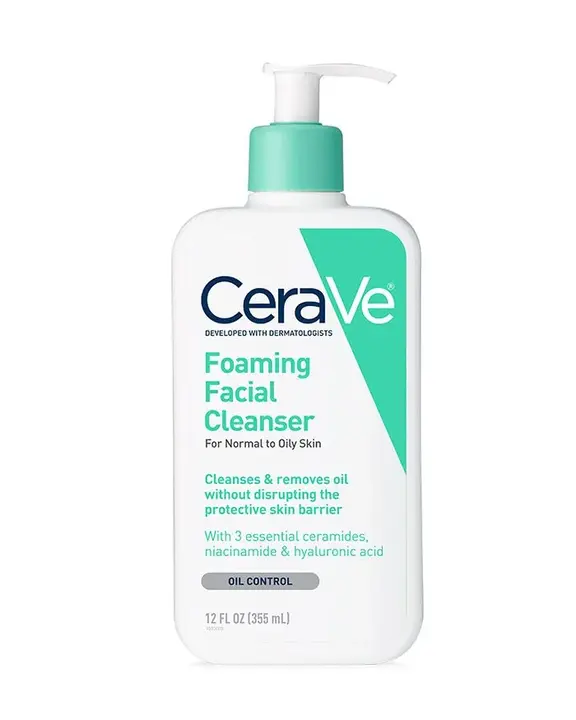  Cerave | Foaming Facial Cleanser 