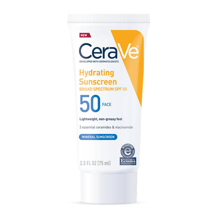  Cerave | Hydrating Mineral Sunscreen SPF 50 Face Lotion