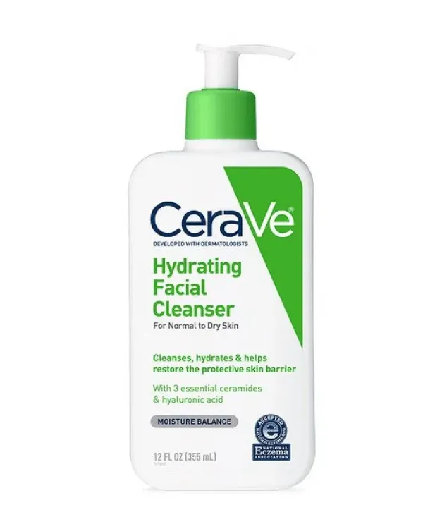  Cerave | Hydrating Facial Cleanser 355ml - სახის დამატენიანებელ-გამწმენდი გელი 